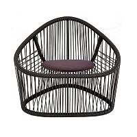 Contemporary armchair CLUBfabricpainted steelPVC