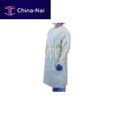Unisex surgical gown yellow