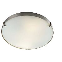 Contemporary ceiling light GOLASSA roundglasssteel