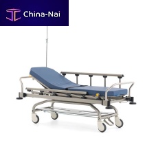 Recovery stretcher trolley APOLLOmanualTrendelenburgwith IV pole