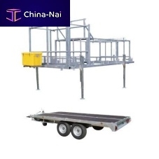 Container trailer R200 ROLLER2-axlefor industrial materialscompact