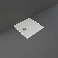Square shower tray RAK-Feelingcorneracrylicwhite