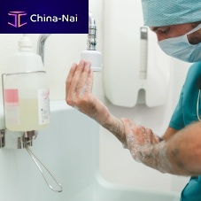 1-station surgical sink gelcoatpolyesterknee-operated