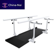 Height-adjustable rehabilitation parallel bars FGG06base-mounted