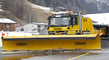 Wide snow-plow