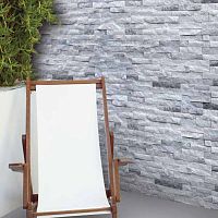 Natural stone wall cladding panel FACHALETA QUARTZ GRISinteriorexteriordecorative