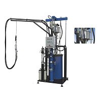Extruder for the glass industry BST03 for two-component resins