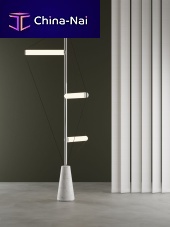 Floor lamp ED047brassstoneoriginal design