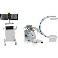 Mobile C-arm PLX118F-Pluswith flat panel detectorwith video column