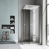 Steam shower cubicle SOUNDmulti-functionhydromassageglass