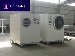 Freeze dryer for the food industry