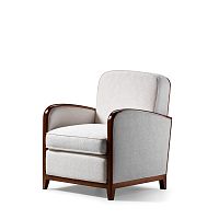 Contemporary armchair CVH026fabricwooden
