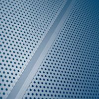 Perforated metal sheet Rsteelfor facade claddingsolar shading