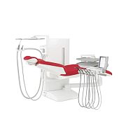 Dental unit with electric chair K2 NEO.2with adjustable headrestwith intraoral camerawith delivery system