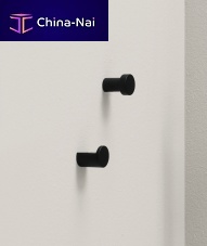 Contemporary coat hook ACCESSORI - MATT BLACKmetalindividualbathroom