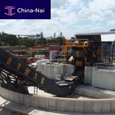 Inclined shear IS 1350electro-hydraulicfor scrap metalguillotine