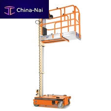 Work platform Nano SP mobilepersonnelwith safety railing