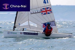 Single-handed sailing dinghy regattaFinncatboat
