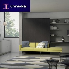 Contemporary sofa FLIPfabricbrowngray