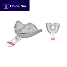 Upper dental impression tray 19381perforated