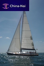 Cruising sailboat COMET 45 S2-cabintwin steering wheels