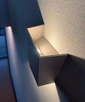 Contemporary wall light Break plusoutdooraluminumgeometric