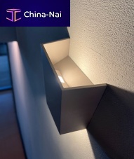 Contemporary wall light Break plusoutdooraluminumgeometric