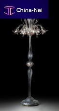 Floor-standing lamp 7056glasstraditionalcorded