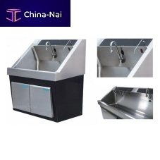 1-station surgical sink SSAK 400PWstainless steelknee-operated