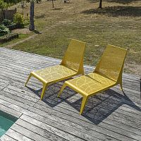 Contemporary sun lounger Chalidor 800stainless steelcommercial1-person