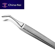 Surgical dental tweezers 1030curved