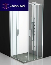 Sliding shower screen SME-Acornertempered glass
