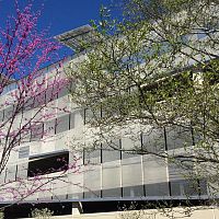 Wire mesh solar shading MAGOTHYgalvanised steelstainless steelfor facade