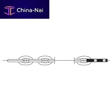 Ships chafe chain 84 MManchorstud link