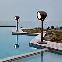 Garden lamp post HOLLYWOODcontemporarymetalLED