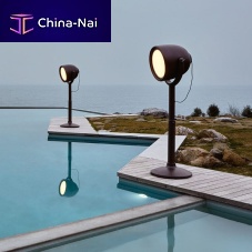 Garden lamp post HOLLYWOODcontemporarymetalLED