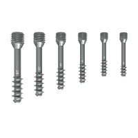 Small bone fragment compression bone screw CSS Vcannulatedmetalliccancellous