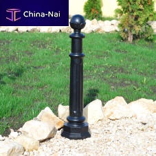 Security bollard 908.B1parking preventionaccess controlcast iron