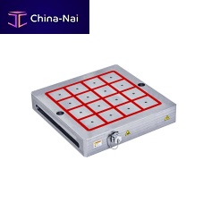 Square magnetic chuck for milling