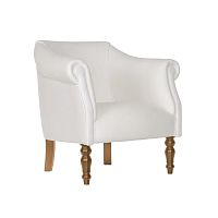 Traditional armchair ALBATROSfabricwhite