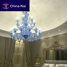 Traditional chandelier ECLIPSEVenetian glasswirecommercial