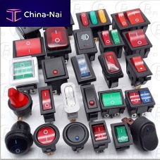 Rocker switch KCD1KCD3KCD4multipolemechanicallow-voltage