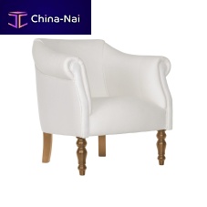 Traditional armchair ALBATROSfabricwhite