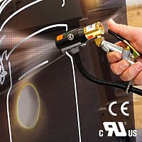 Cleaning ionizing air gun 8193safetymetal nozzlelightweight