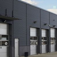 Panel cladding COLORCOAT® PE 25steelzincinterlocking