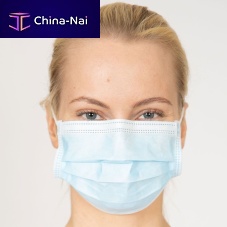 EN14683 surgical mask latex-freeadultblue