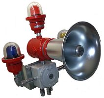 Alarm sounder with LED beacon COMBINAZIONI OTTICHE ACUSTICHE ALLUMINIOwith xenon beaconwith rotating beaconwith flashing beacon