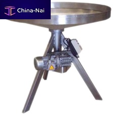 Motor-driven rotary table horizontalfor packaging linesfor the food industry
