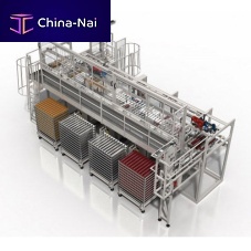 Tray loading and unloading system TS 12/13 ST/AL Autoflow seriesautomatic