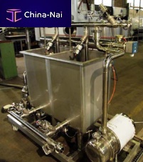 CIP unit for the food industry stainless steel
